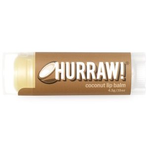 Comprar Hurraw! Balm, Bálsamo para Lábios, Coco, 0,15 oz (4,3 g)