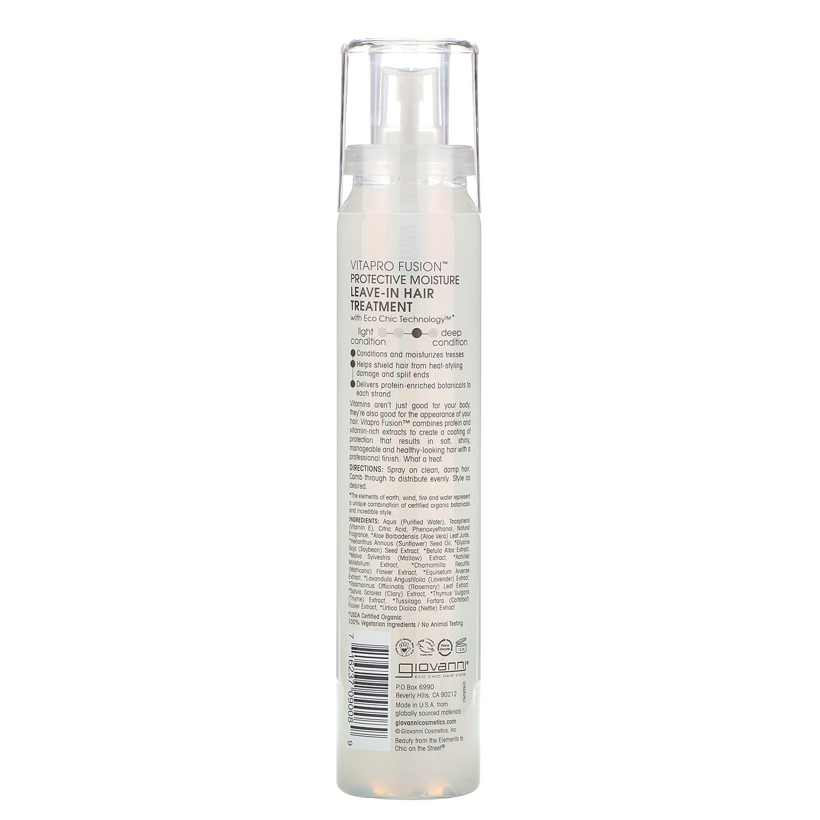 Comprar Giovanni, Vitapro Fusion, Hidratação protetora, Tratamento capilar leave-in, 150 ml - Imagem 2