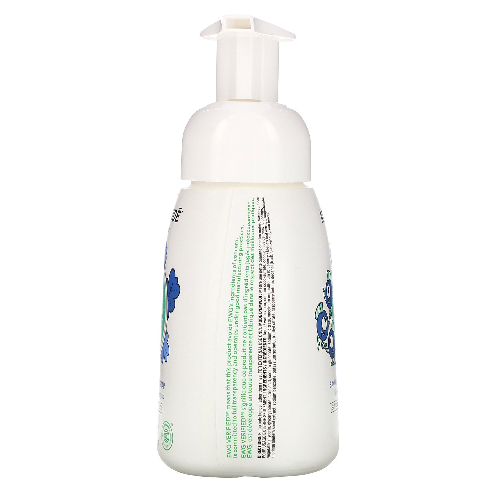 Comprar ATTITUDE, Little Leaves Science, Sabonete Espumante, Mirtilo, 10 fl oz (295 ml) - Imagem 2