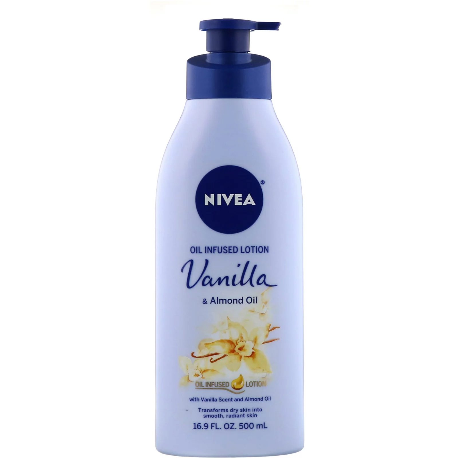 Comprar Nivea, Oil Infused Lotion, Vanilla & Almond Oil, 16.9 fl oz (500 ml)