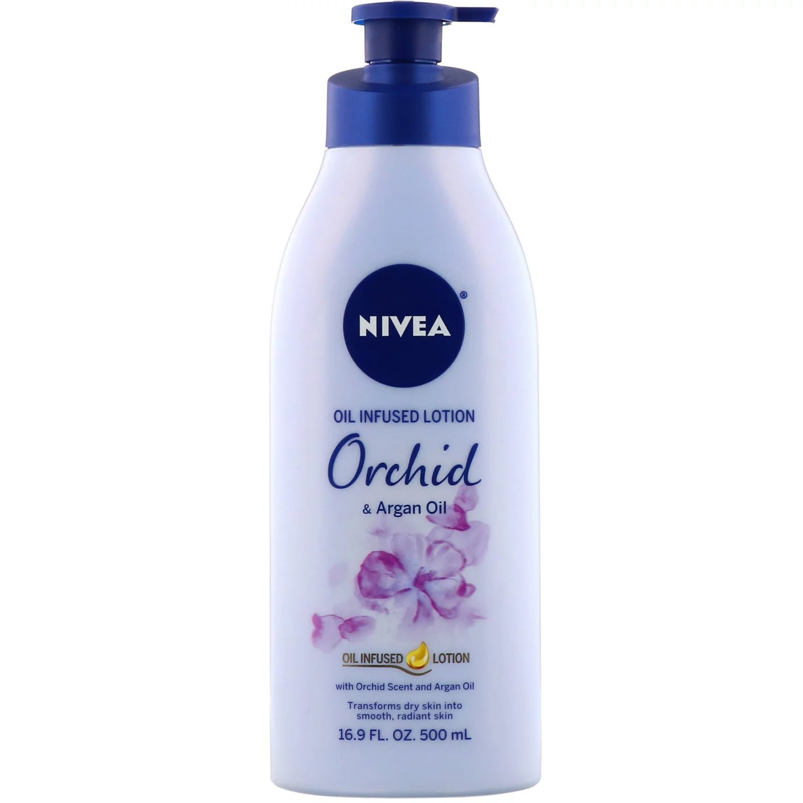 Comprar Nivea, Oil Infused Lotion, Orchid & Argan Oil, 16.9 fl oz (500 ml)