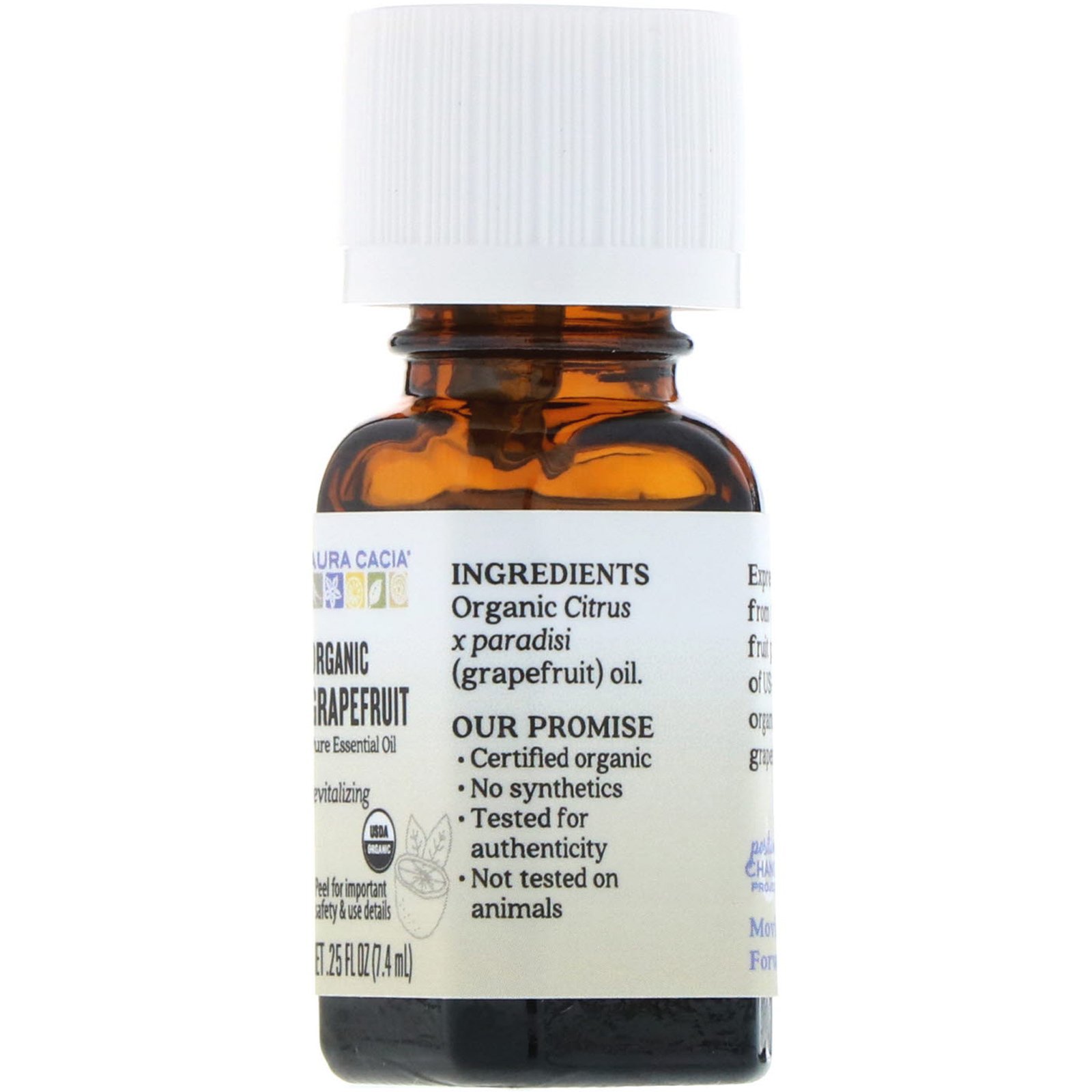 Comprar Aura Cacia, Toranja Orgânica, 0.25 fl oz (7,4 ml) - Imagem 2