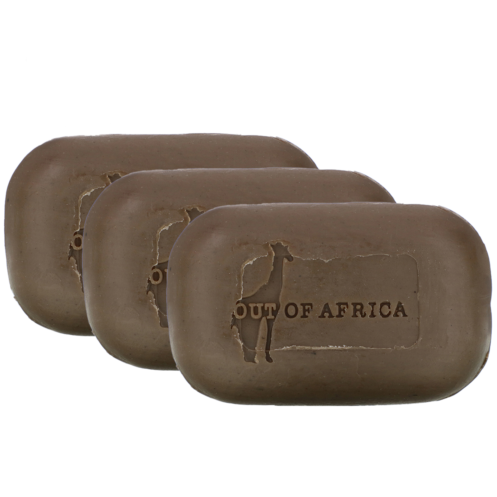 Comprar Out of Africa, Shea Butter Bar Soap, African Black, 3 Bars, 4 oz (120 g) Each - Imagem 3