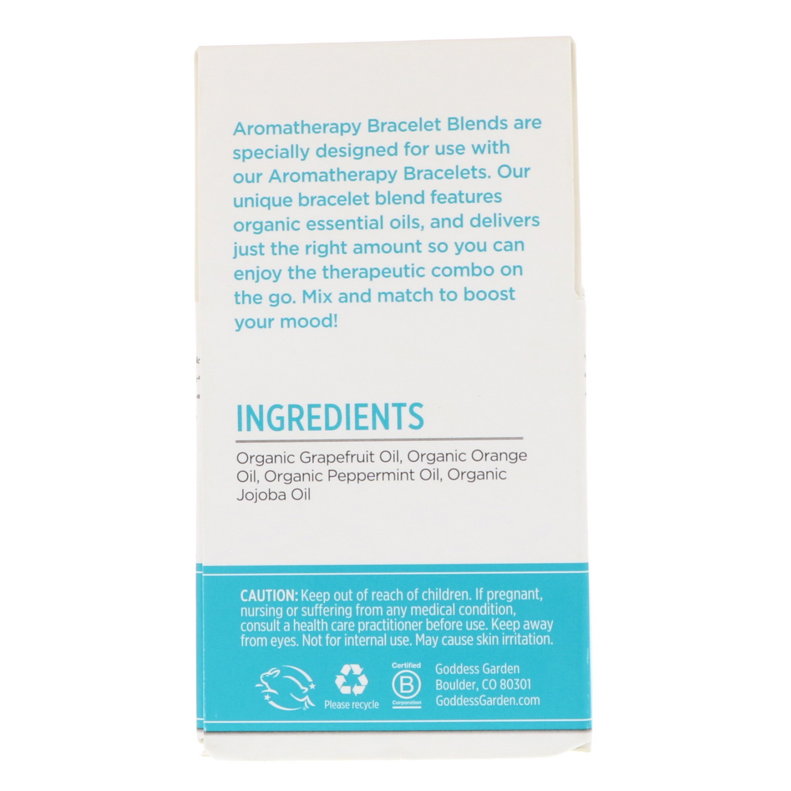 Comprar Goddess Garden, Organics, Me Escolha, Bracelete de Aromaterapia Misto, 0,125 fl oz (3,7 ml) - Imagem 2