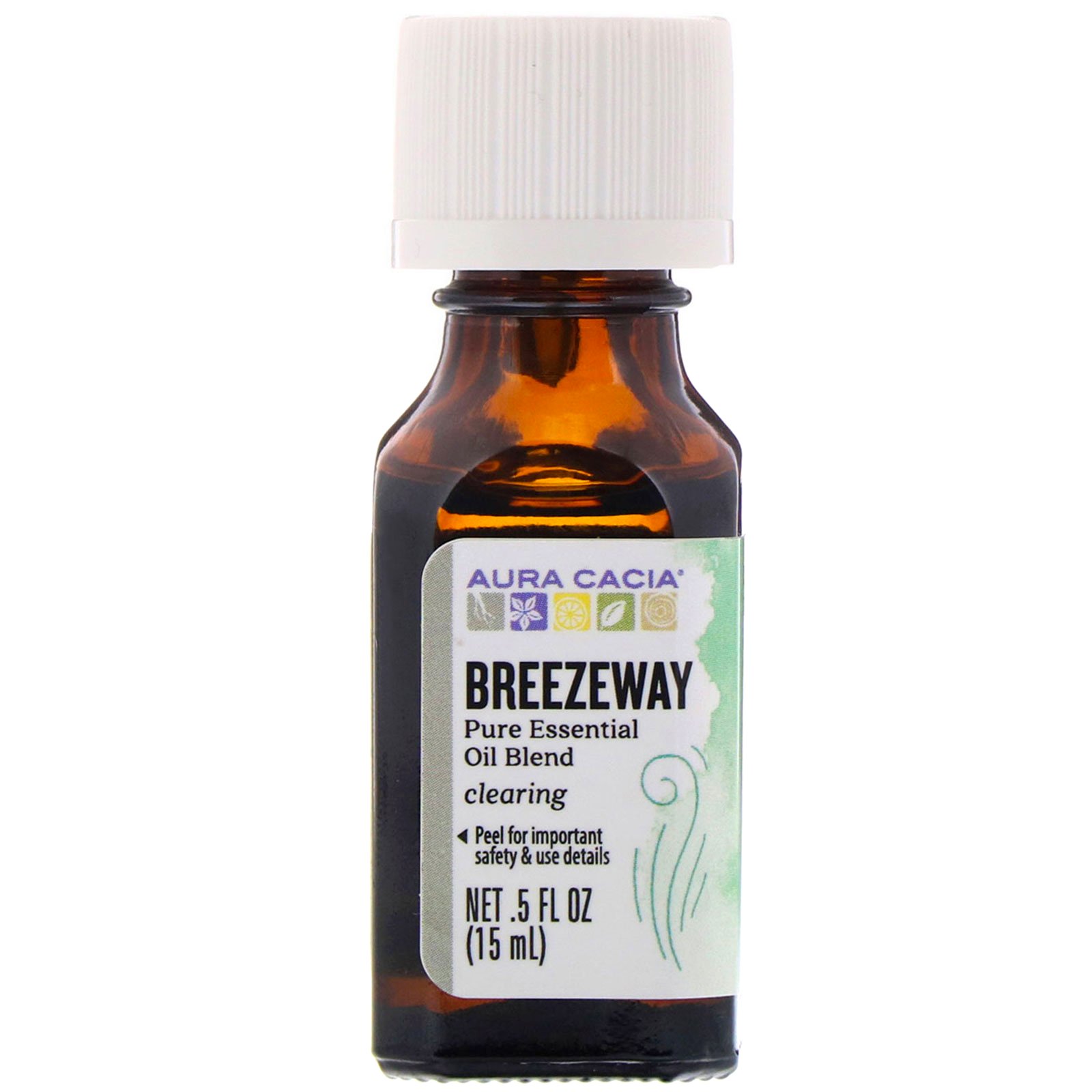 Comprar Aura Cacia, Mistura Pura de Óleos Essenciais, Pérgola, 0,5 fl oz (15 ml)