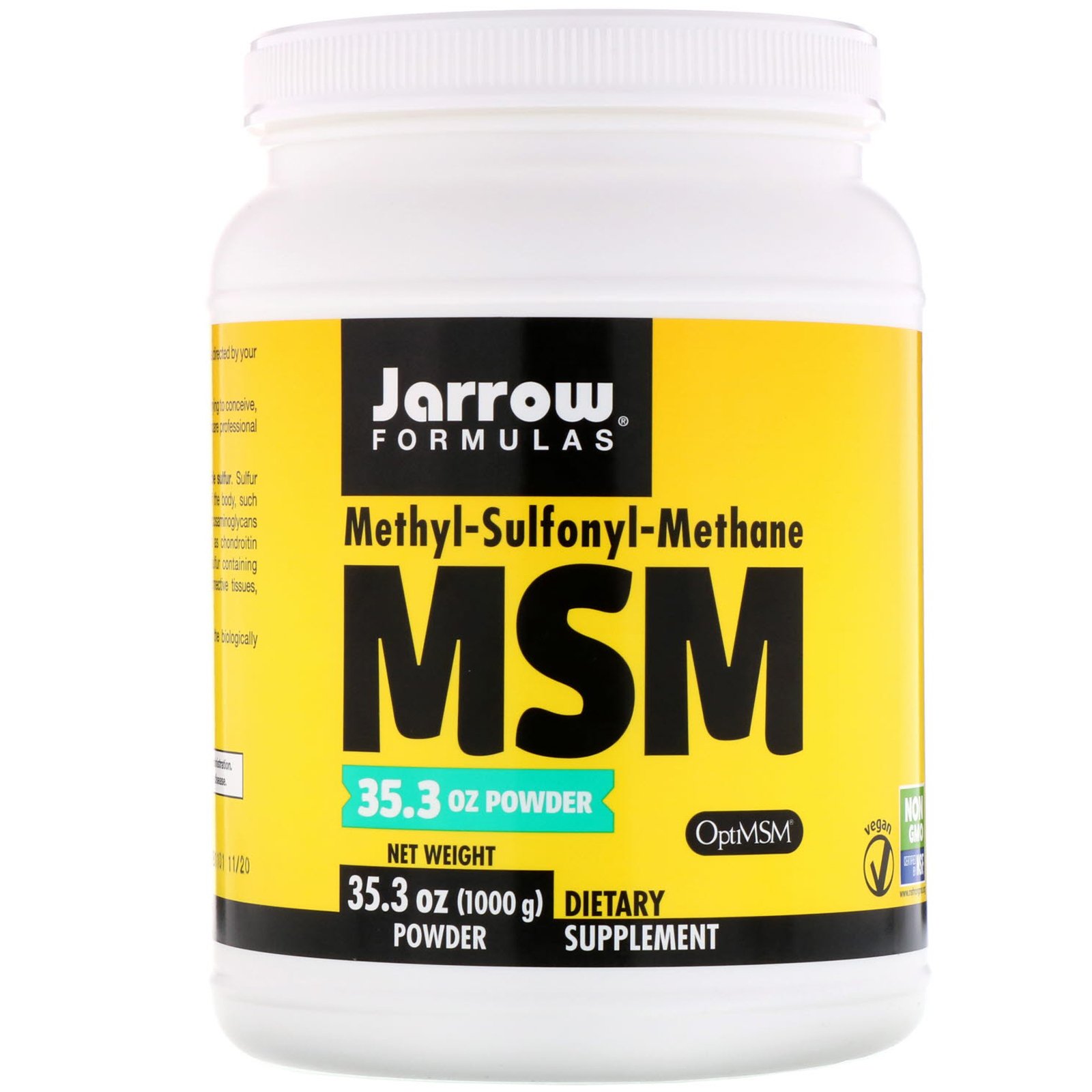 Comprar Jarrow Formulas, MSM em Pó, 2,2 libras (1000 g)