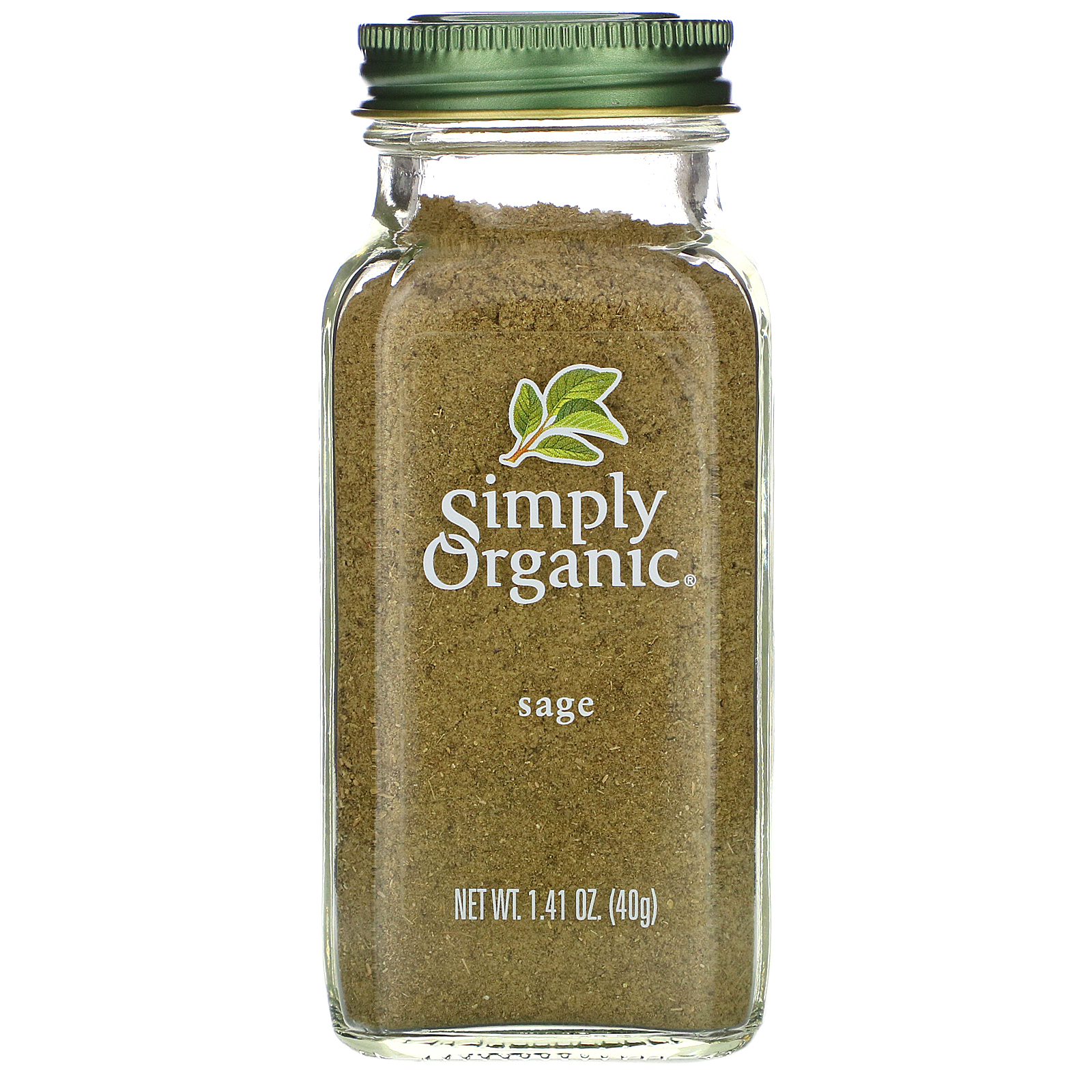 Comprar Simply Organic, Sálvia, 1.41 oz (40 g)