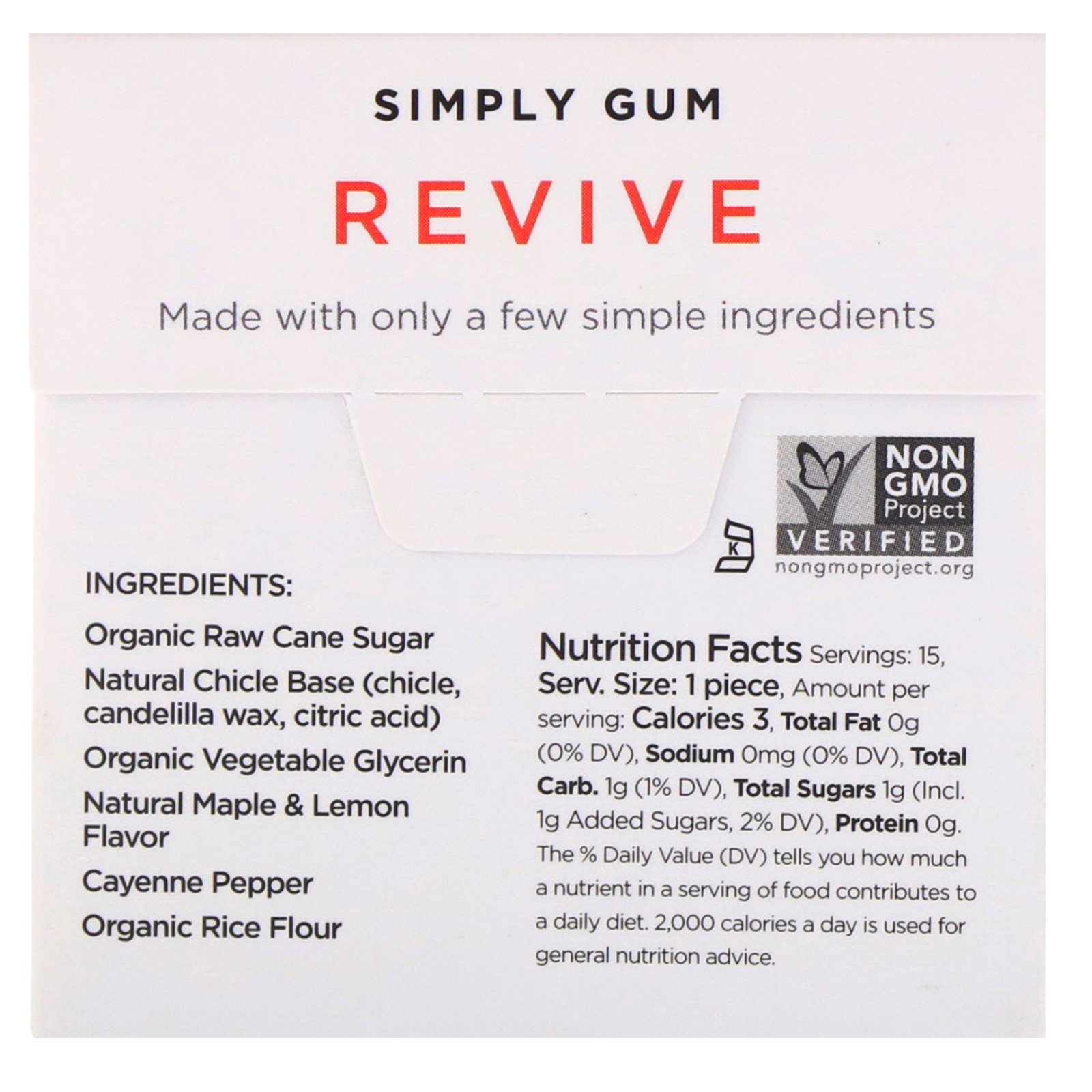 Comprar Simply Gum, Chicletes Revive, 15 Unidades - Imagem 2
