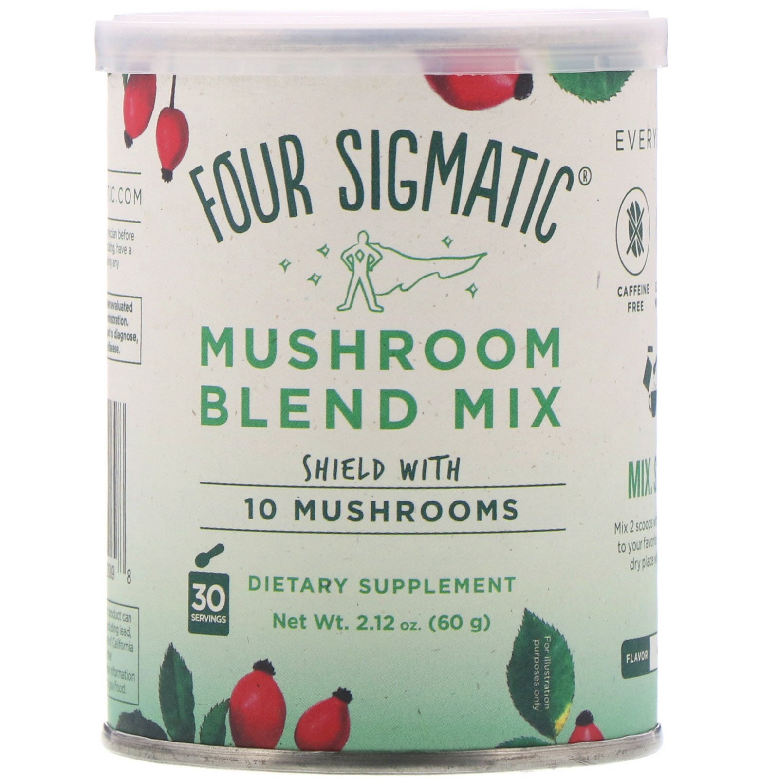 Comprar Four Sigmatic, Mushroom Blend Mix, 2.12 oz (60 g)