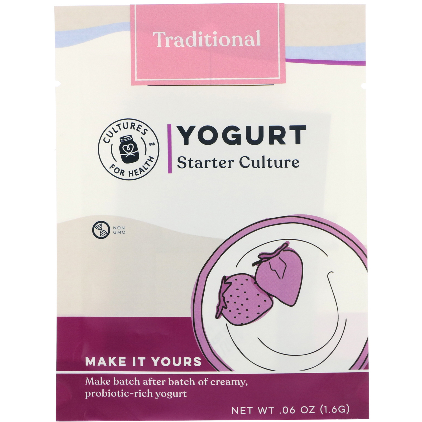 Comprar Cultures for Health, Yogurt, Traditional , 4 Packets, .06 oz (1.6 g)
