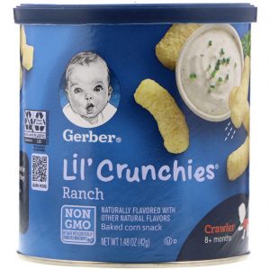 Comprar Gerber, Lil 'Crunchies, Ranch, Bebês, 42 g (1,48 oz)