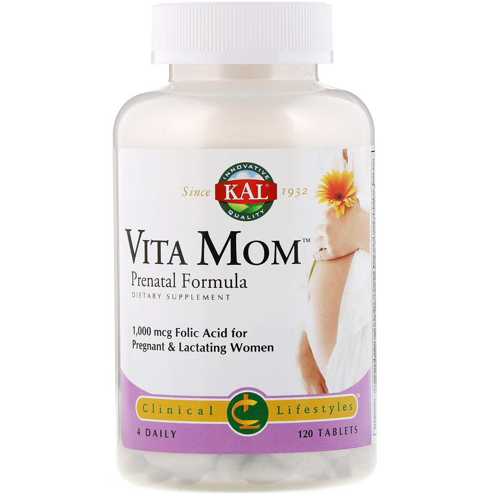 Comprar KAL, Vita Mom, Prenatal Formula, 120 Tablets