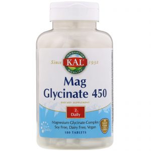 Comprar KAL, Magnésio Glicinato 450, 450 mg, 180 Comprimidos