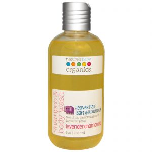 Comprar Nature's Baby Organics, Xampu e Sabonete Líquido, Lavanda e Camomila, 236,5 ml (8 oz)