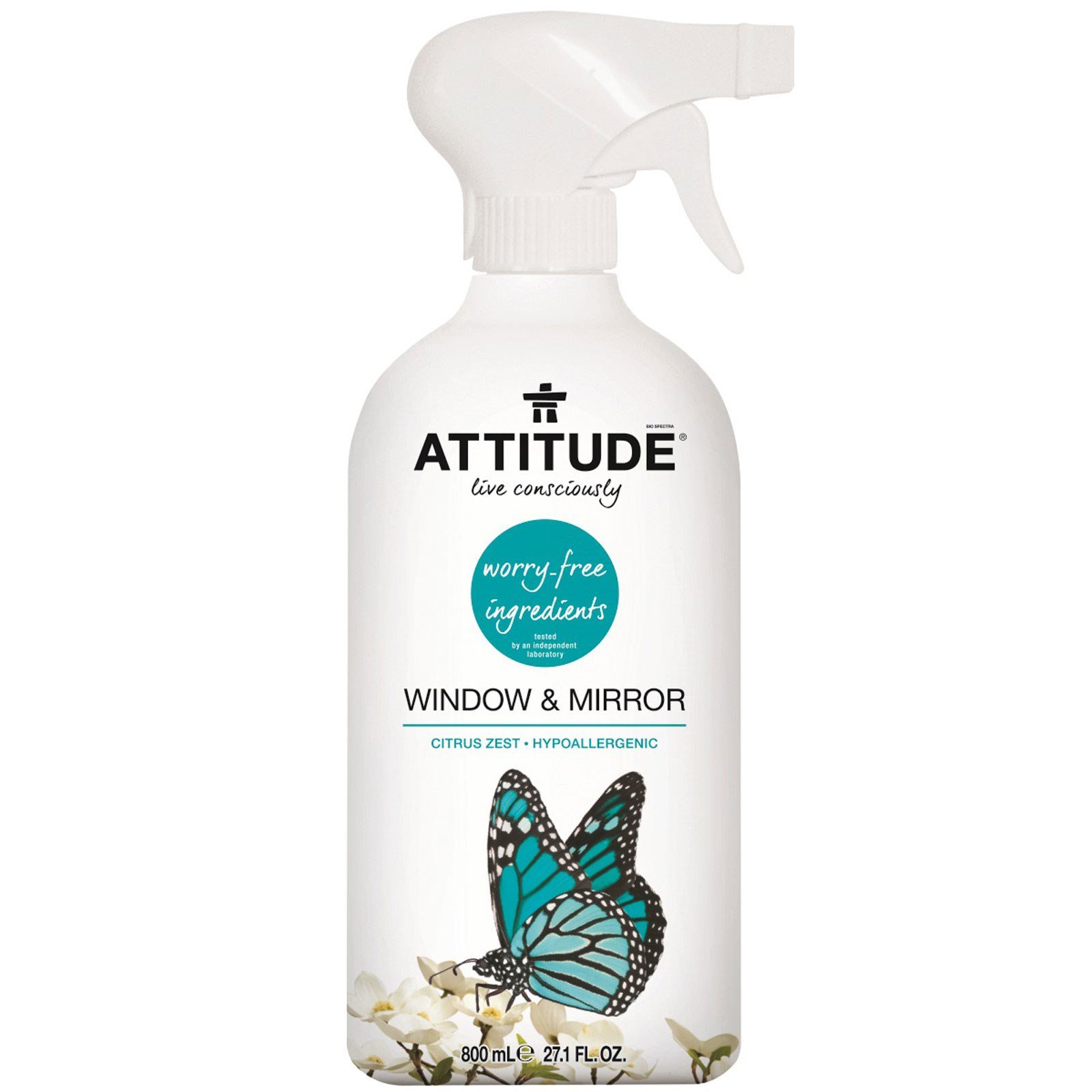 Comprar ATTITUDE, Vidros e Espelhos, Cítrico, frasco de 27,1 oz (800 ml)