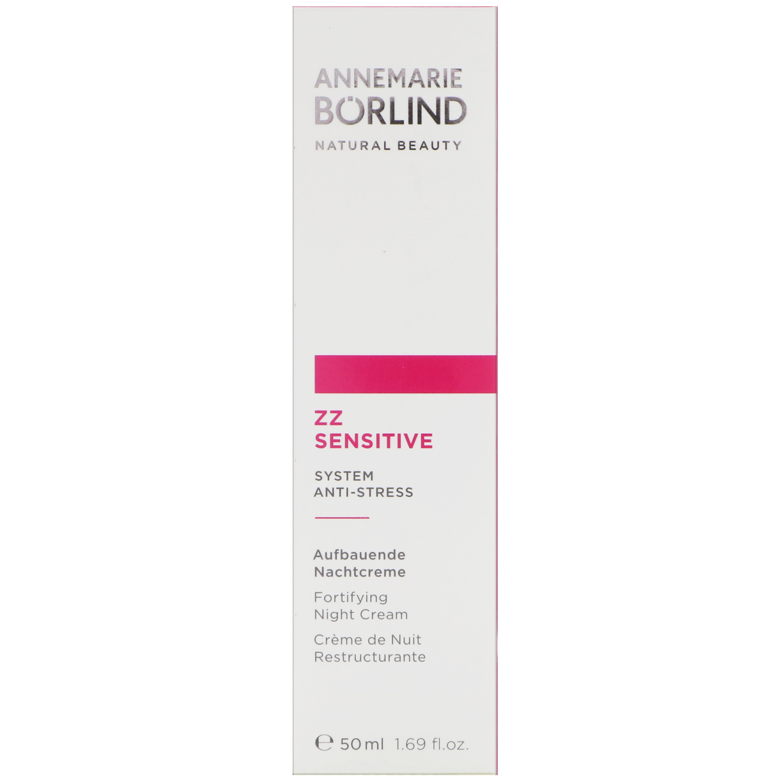 Comprar AnneMarie Borlind, ZZ Sensitive, Creme Noturno Fortificante, 1,69 fl oz (50 ml)