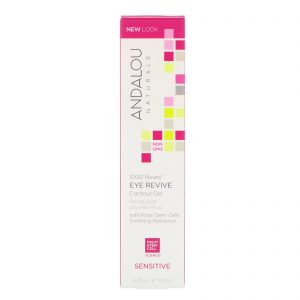 Comprar Andalou Naturals, 1000 Roses, Olhos Vivos Gel de Contorno, Sensível, 0,6 fl oz (18 ml)