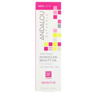 Comprar Andalou Naturals, 1000 Roses, Óleo de Beleza Marroquino, Sensível, 1 fl oz (30 ml)
