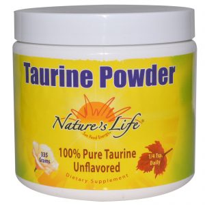 Comprar Nature's Life, Taurine Powder, Sem Sabor, 335 g