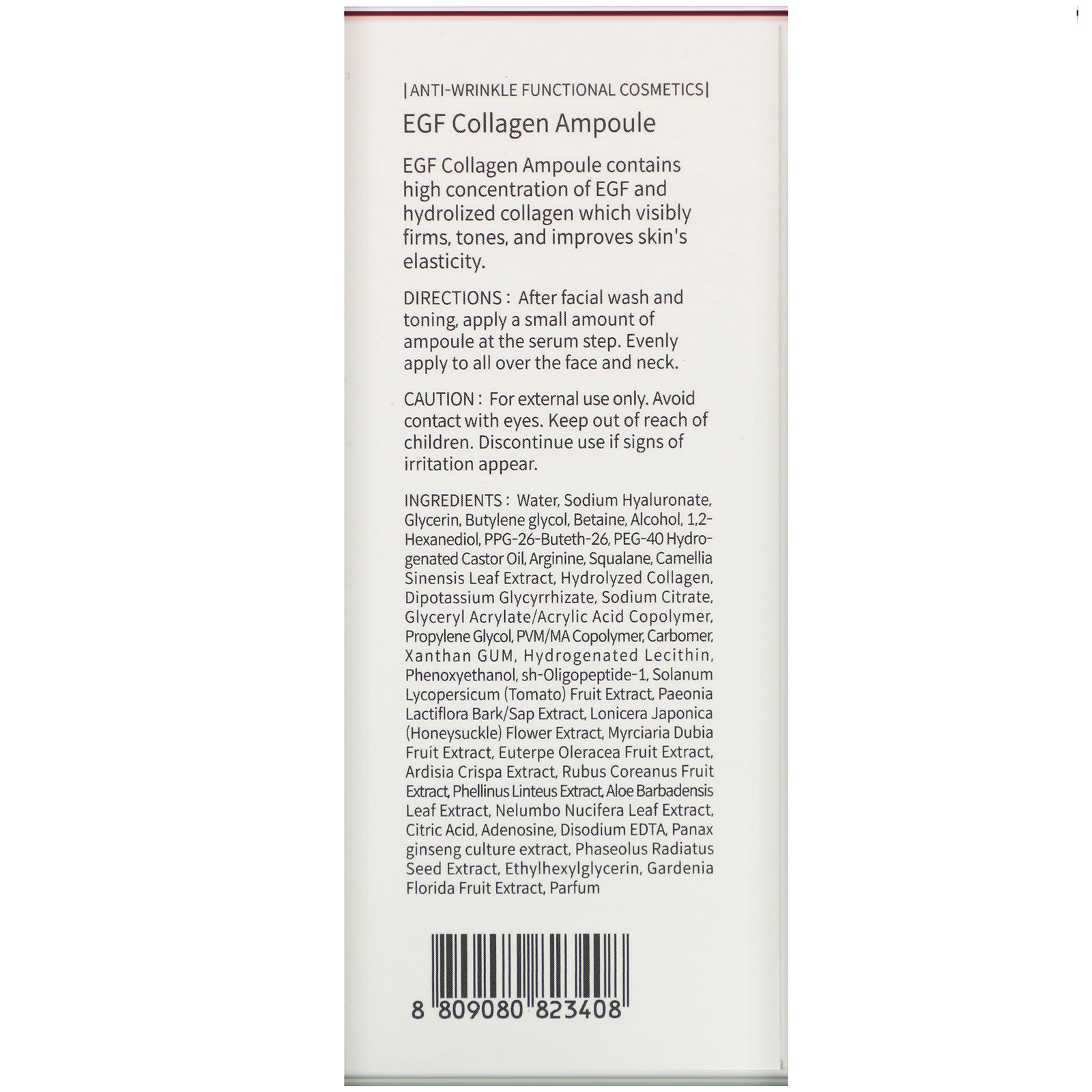 Comprar The Skin House, EGF Collagen Ampoule, 30 ml - Imagem 3