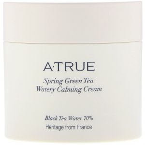 Comprar ATrue, Creme Calmante Aquoso Verde Primavera, 2,82 onças (80 g)