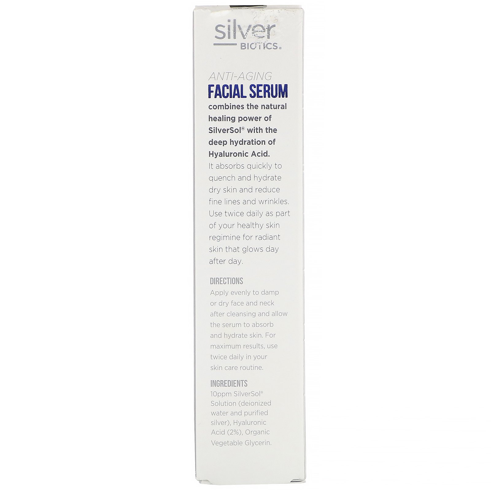 Comprar American Biotech Labs, Sérum Facial Antienvelhecimento, 57 g (2 fl oz) - Imagem 2