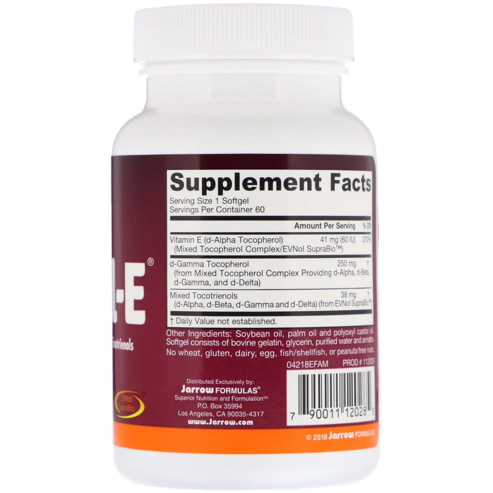 Comprar Jarrow Formulas, Famil-E, 60 Cápsulas Softgel - Imagem 2