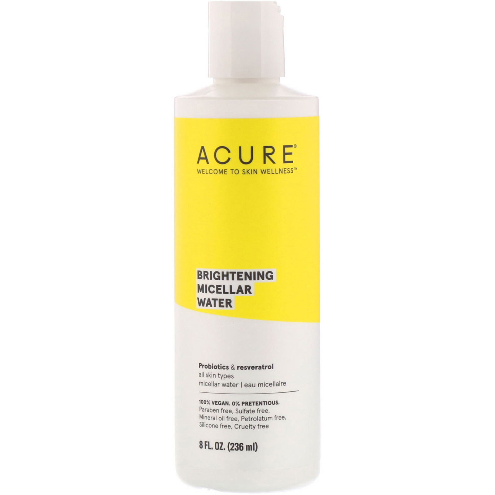Comprar Acure, Brilhantemente Iluminador, Água Micelar, 236 ml