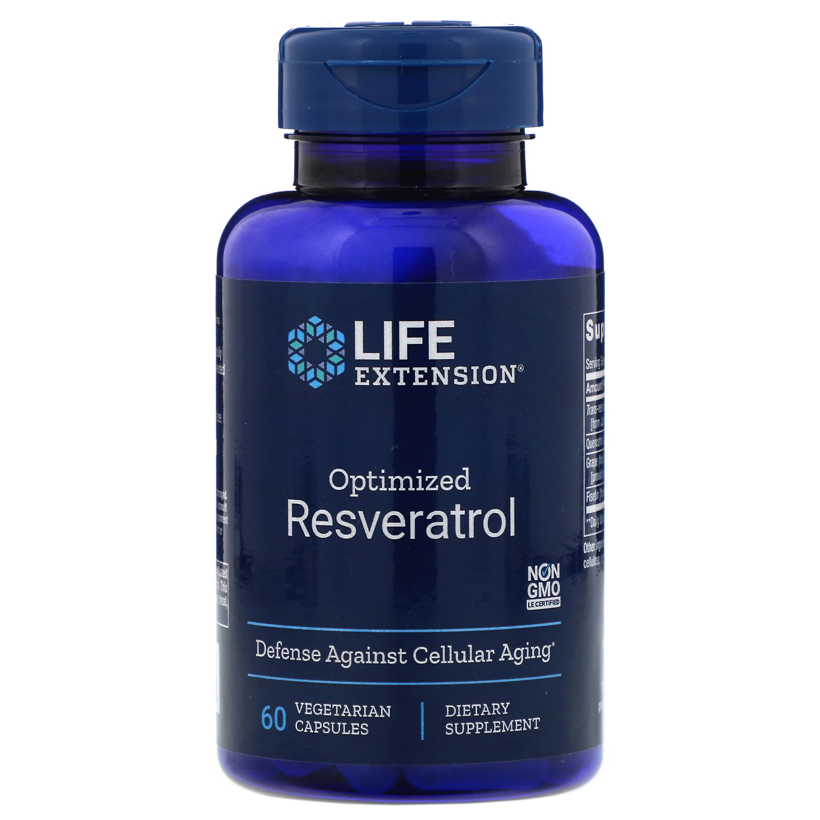 Comprar Life Extension, Resveratrol Otimizado, 60 Cápsulas Vegetarianas