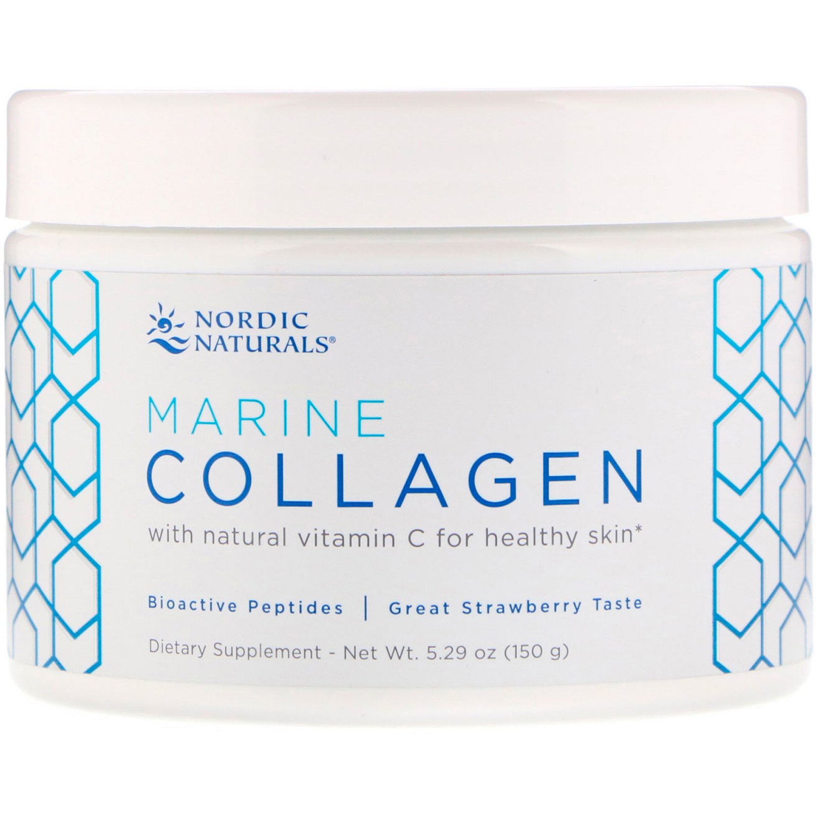 Comprar Nordic Naturals, Marine Collagen, Strawberry, 5.29 oz (150 g)