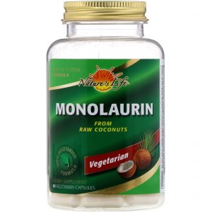 Comprar Nature's Life, Monolaurin, 90 Cápsulas Vegetais