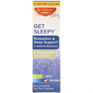 Comprar Bioray, Get Sleepy, Relaxamento e Suporte ao Sono, 2 fl oz (60 ml)