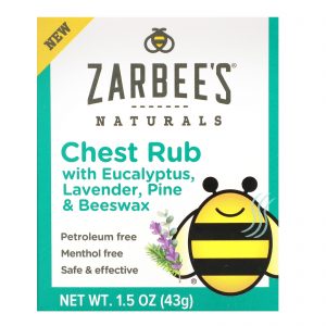 Comprar Zarbee's, Chest Rub with Eucalyptus, Lavender, Pine & Beeswax, 1.5 oz (43 g)
