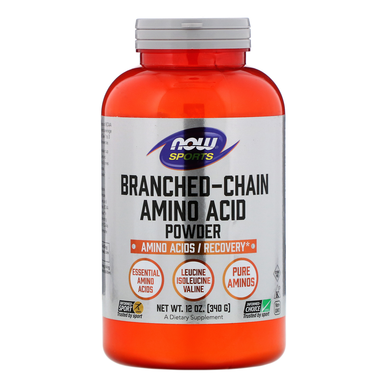 Comprar Now Foods, Sports, Branched-Chain Amino Acid Powder, 12 oz (340 g)