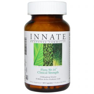 Comprar Innate Response Formulas, Flora 50-14, Clinical Strength, 60 Cápsulas (Ice)