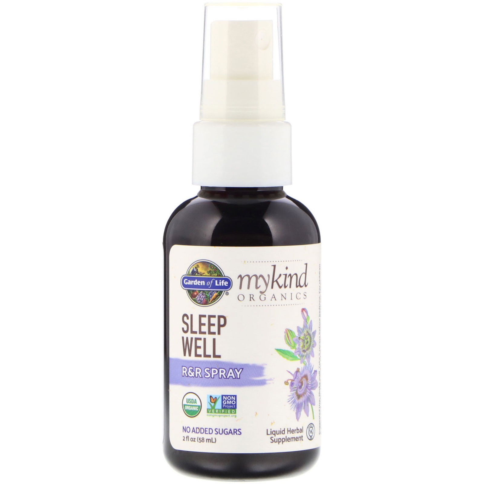 Comprar Garden of Life, MyKind Organics, Sleep Well, Spray R&R, 58 ml (2 fl oz) - Imagem 3