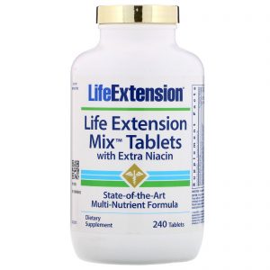 Comprar Life Extension, Misture os Comprimidos com Niacina Extra, 240 Comprimidos