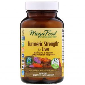 Comprar MegaFood, Turmeric Strength for Liver, 60 Tablets