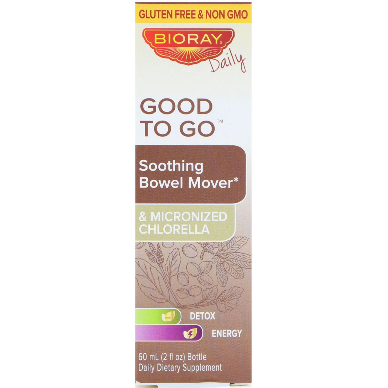 Comprar Bioray, Good To Go, Suporte Intestinal Relaxante, 2 fl oz (60 ml)