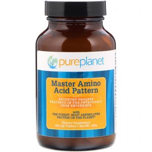 Comprar Pure Planet, Padrão de Aminoácidos Master, 1000 mg, 100 Comprimidos
