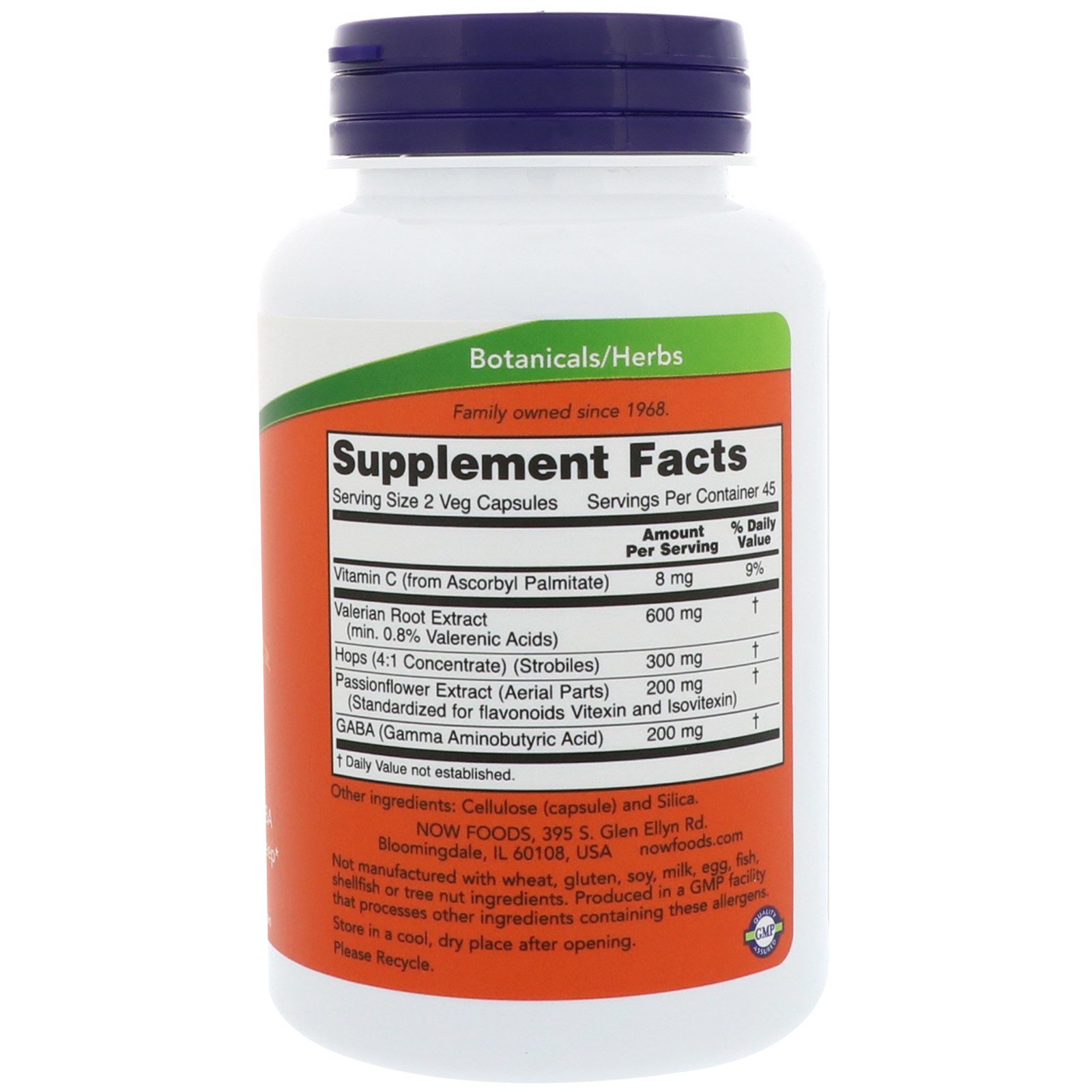 Comprar Now Foods, Sleep, Botanical Sleep Blend, 90 Cápsulas Vegetais - Imagem 2