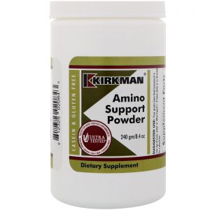 Comprar Kirkman Labs, Amino Support em Pó, 240 g (8,4 oz)