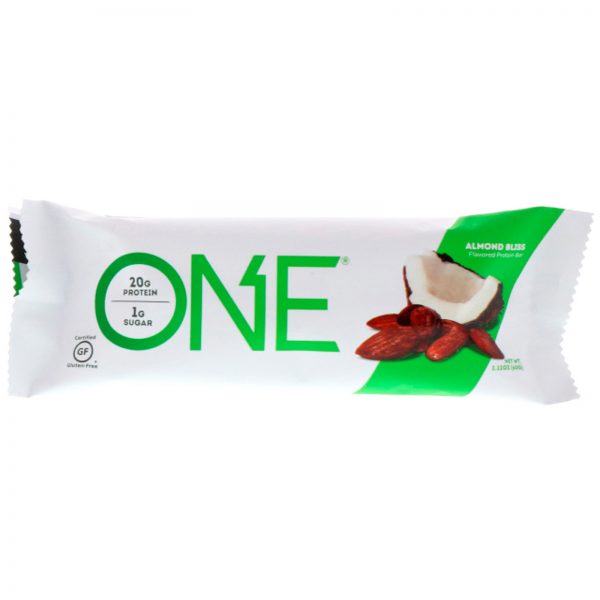 Comprar One Brands, ONE Bar, Almond Bliss, 12 Bars, 2.12 oz (60 g) Each - Imagem 4