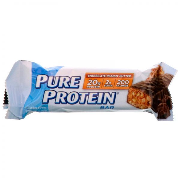 Comprar Pure Protein, Barra de Manteiga de Amendoim e Chocolate, 6 Barrinhas, 50 g (1,76 oz) Cada - Imagem 4