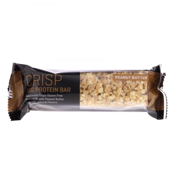 Comprar MusclePharm, Barra de Proteínas Combat Crisp, Manteiga de Amendoim, 12 Barras, 45 g (1,59 oz) Cada - Imagem 4
