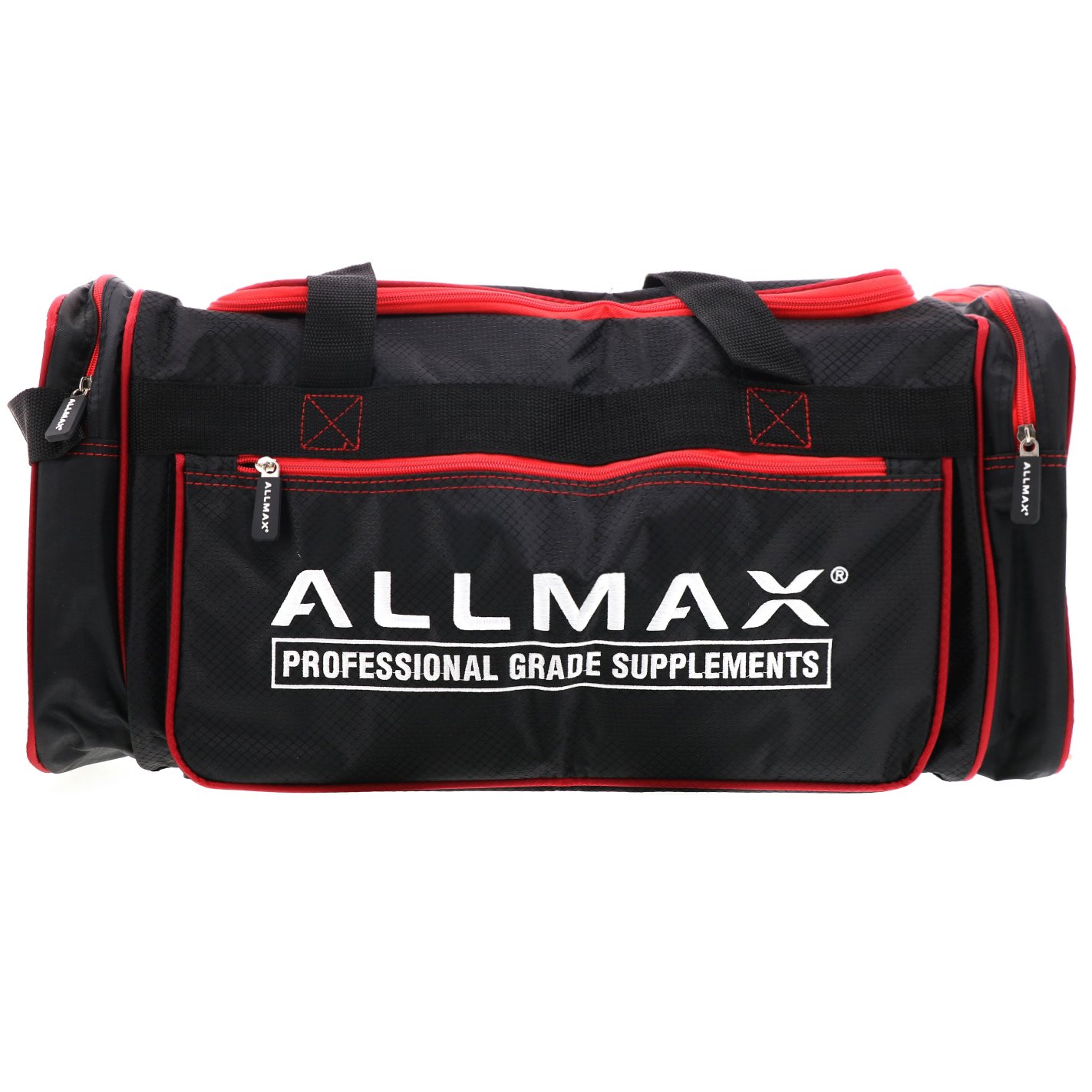 Comprar ALLMAX Nutrition, Bolsa de Ginástica Premium ALLMAX, Preta e Vermelha, 1 Bolsa