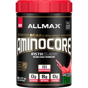 Comprar ALLMAX Nutrition, AMINOCORE, Instantized BCAAs Intra-Workout Muscle Support, Watermelon Candy, 2.57 lb (1166 g)