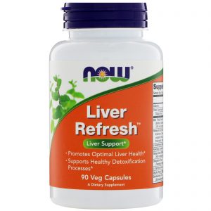 Comprar Now Foods, Liver Refresh, 90 Cápsulas Vegetais
