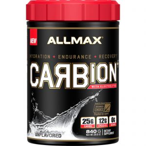 Comprar ALLMAX Nutrition, CARBion+ with Electrolytes + Hydration, Gluten-Free + Vegan Certified, Unflavored, 1.85 lbs (840 g)