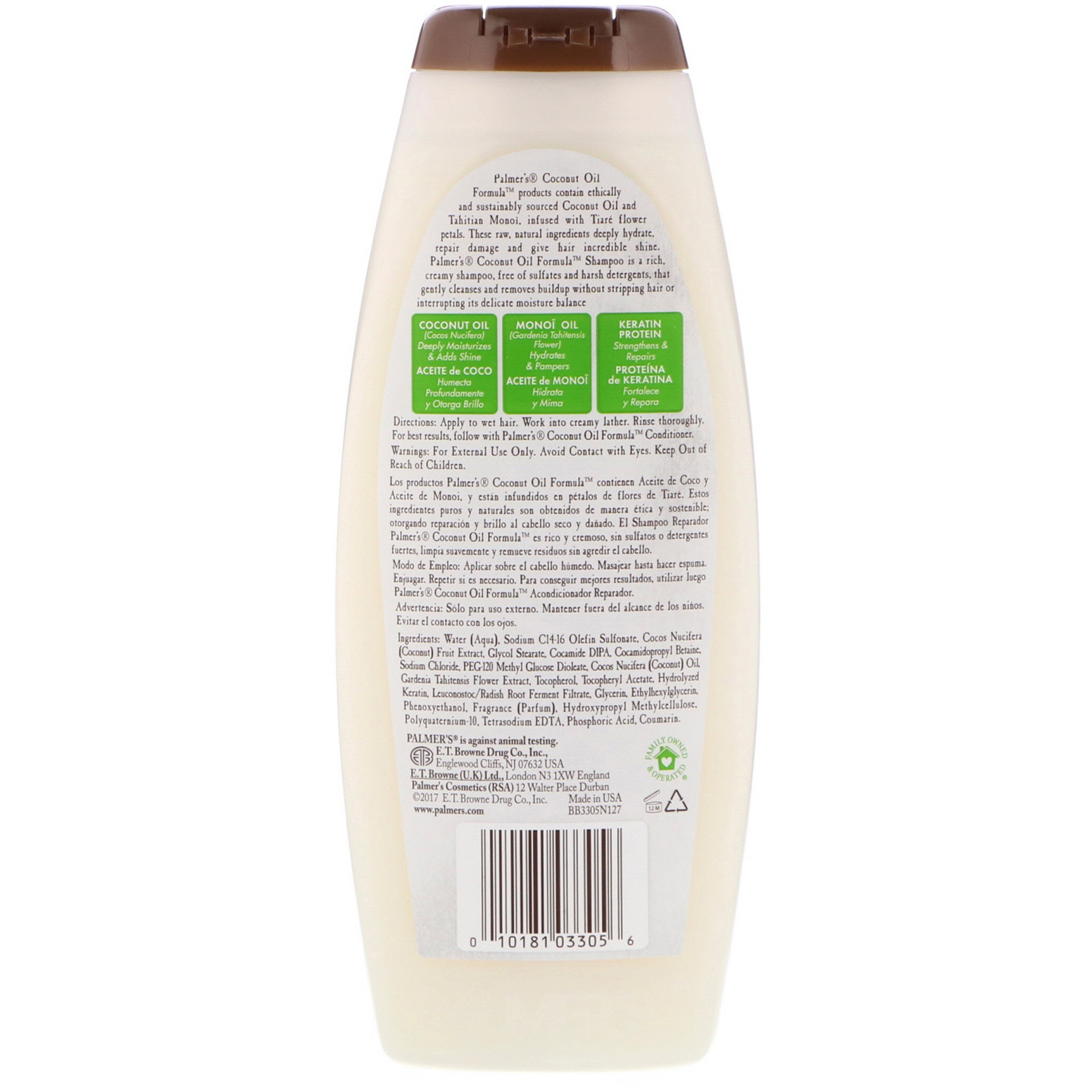 Comprar Palmer's, Shampoo Condicionador, Óleo de Coco, 400 ml (13,5 fl oz) - Imagem 2